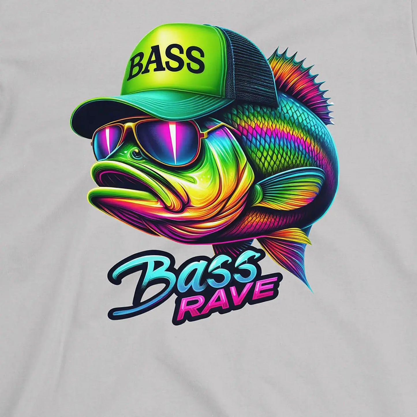 Ice Grey, Bass Rave Tee – fish-room