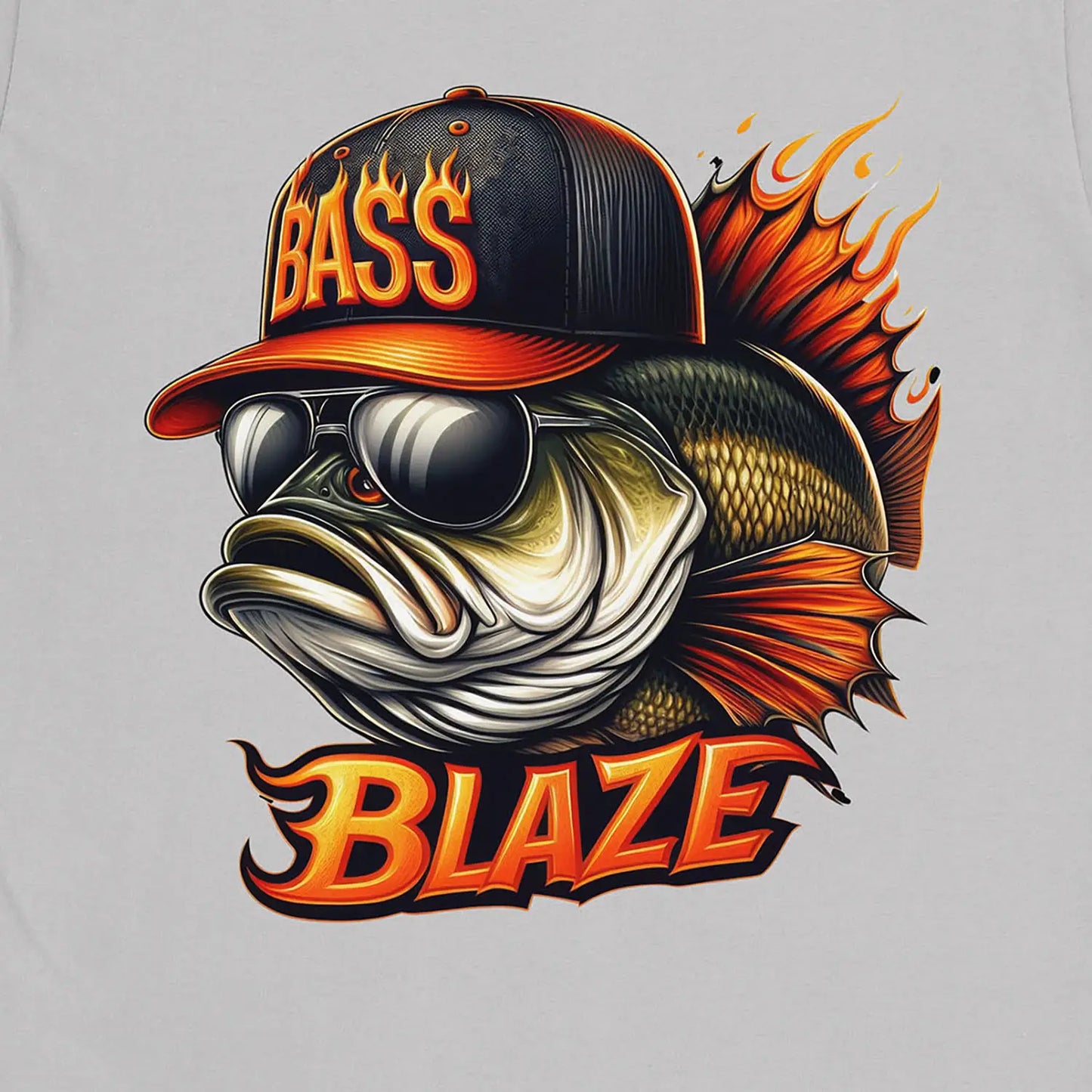 Ice Grey, Bass Blaze Tee – fish-room