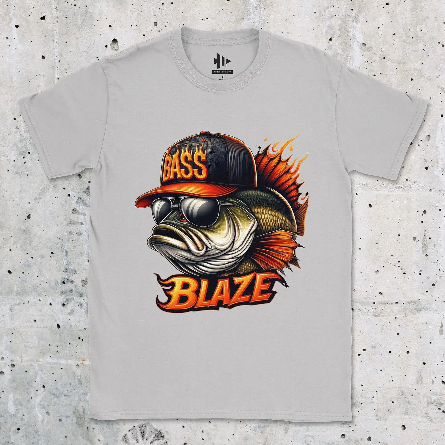Ice Grey, Bass Blaze Tee – fish-room