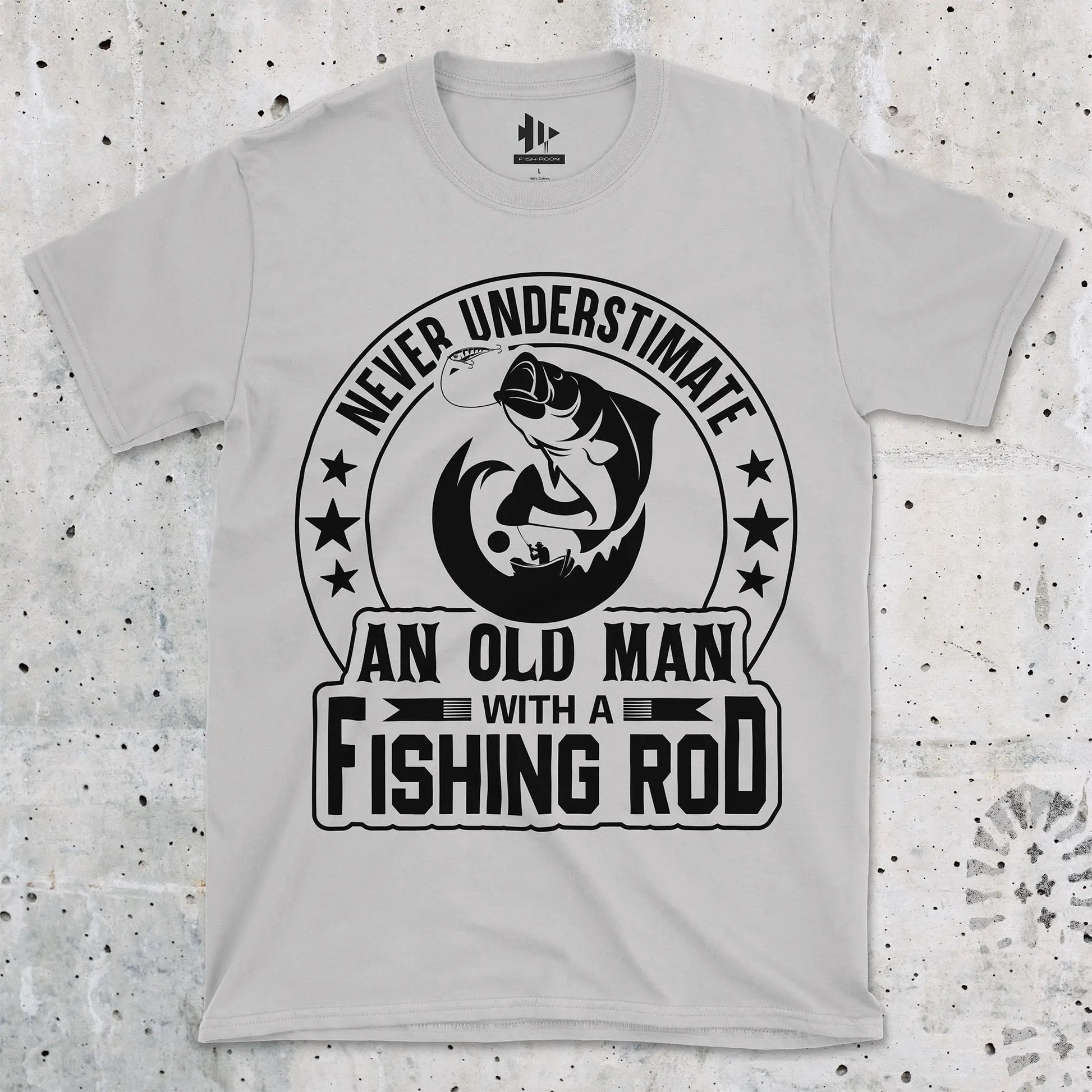 Ice Grey, Old Man Tee – fish-room