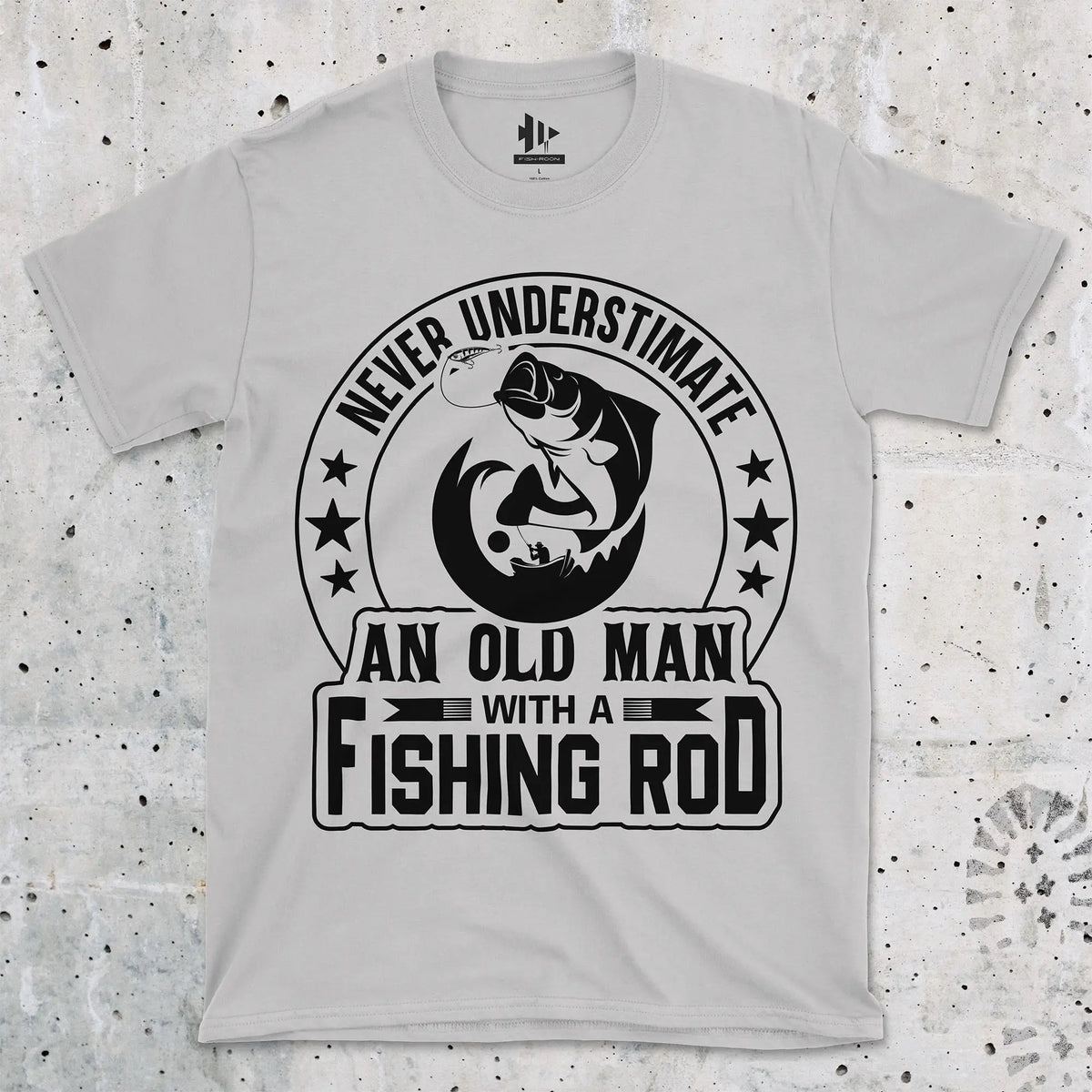 Ice Grey, Old Man Tee – fish-room