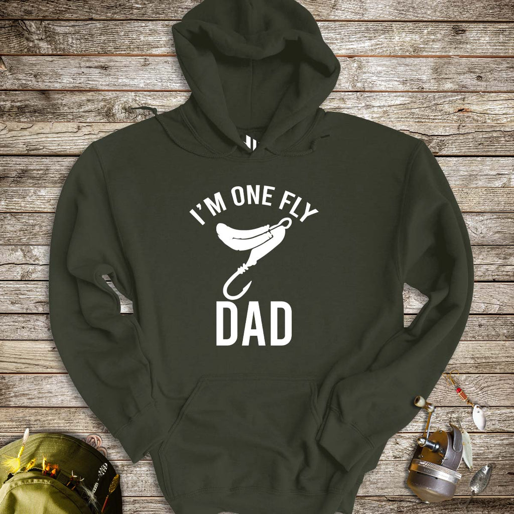 I'm One Fly Dad Hoodie - FISH - ROOM LLC