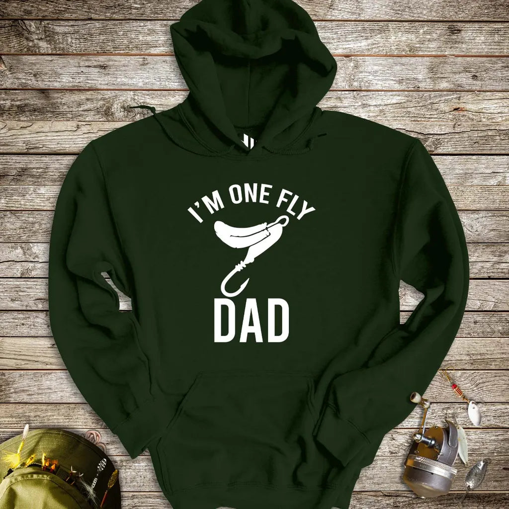 I'm One Fly Dad Hoodie - FISH - ROOM LLC