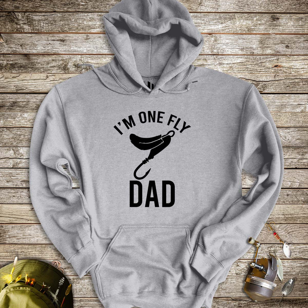 I'm One Fly Dad Hoodie - FISH - ROOM LLC