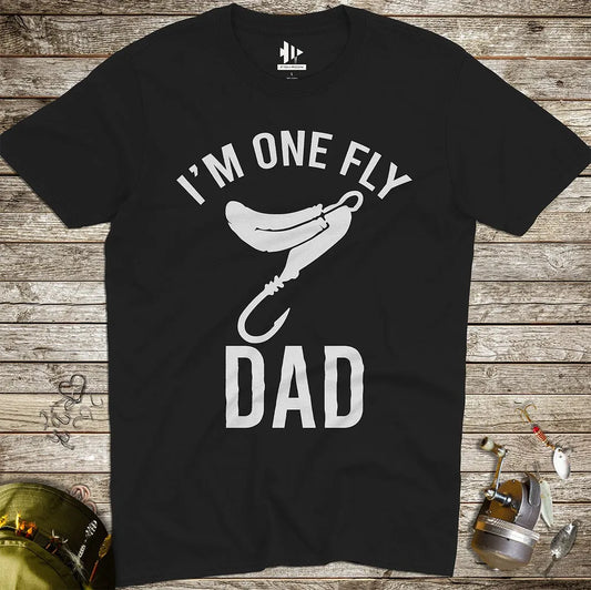 I'm One Fly Dad Tee - FISH - ROOM LLC