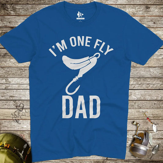 I'm One Fly Dad Tee - FISH - ROOM LLC