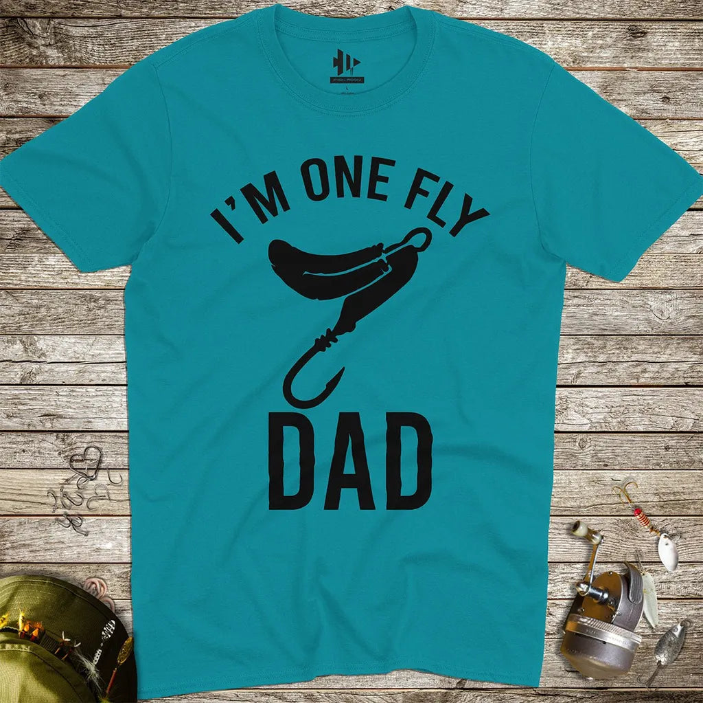 I'm One Fly Dad Tee - FISH - ROOM LLC