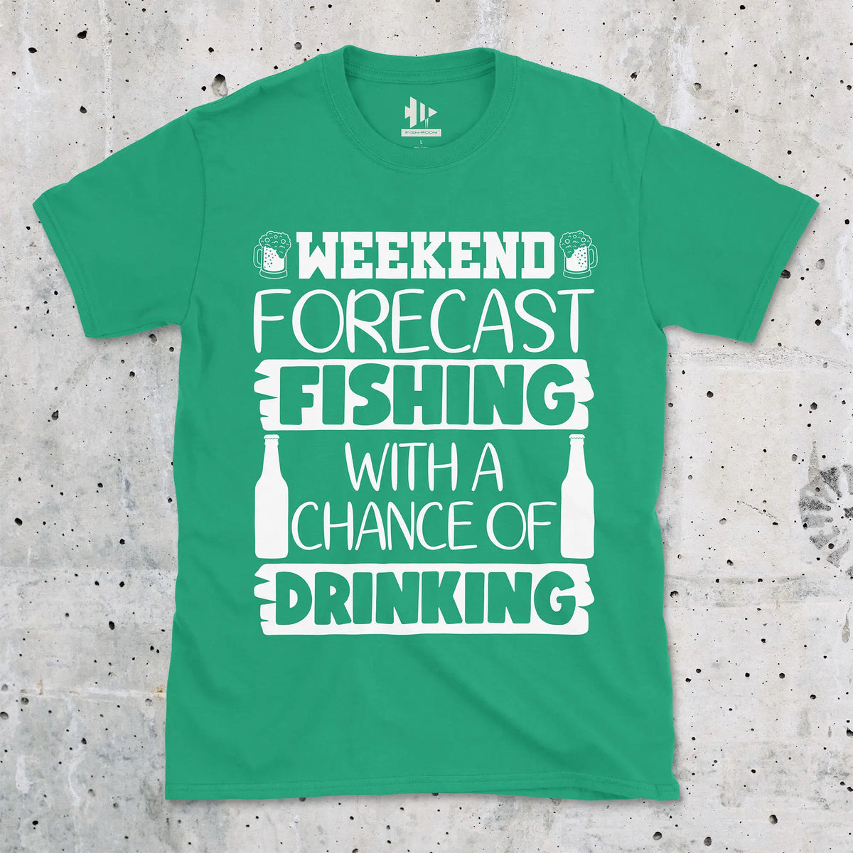Irish Green, Weekend Forecast Tee – fish-room