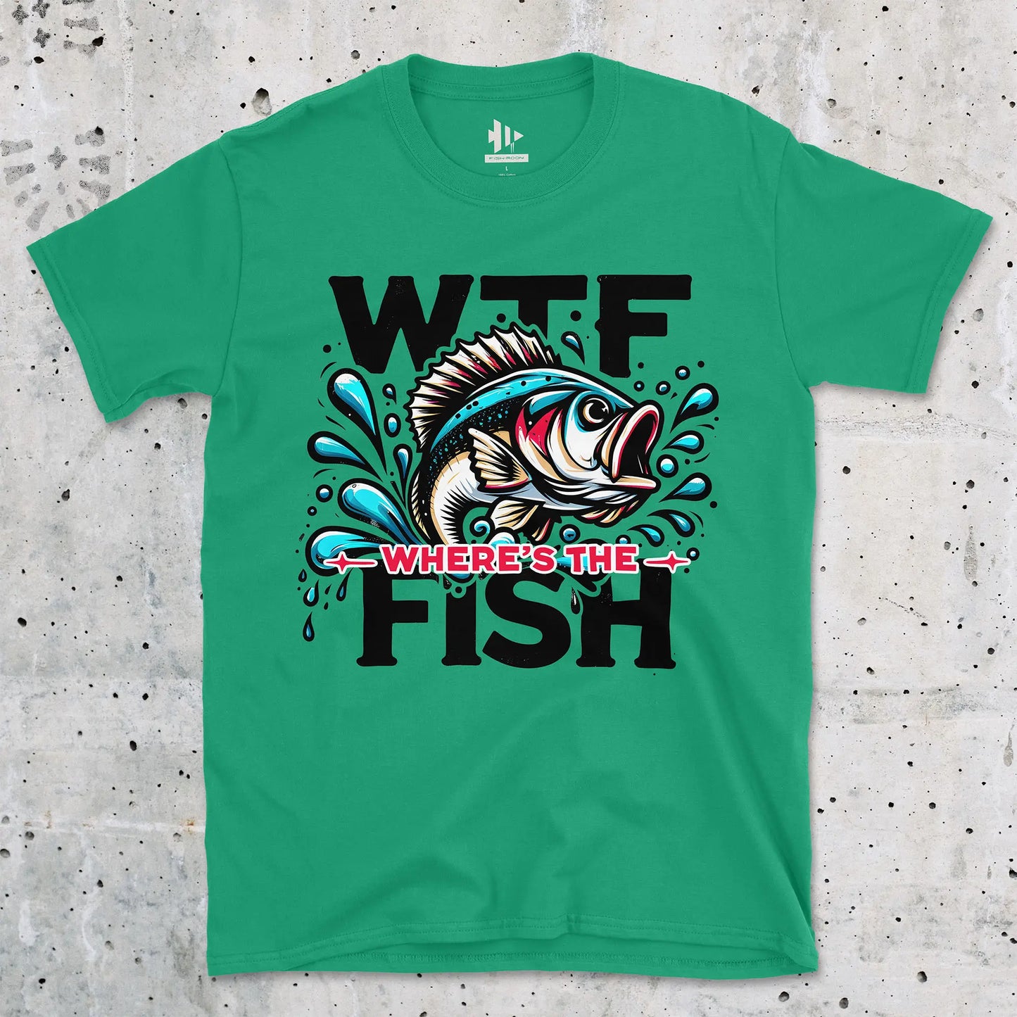 Irish Green, WTF: Where's the Fish?  Tee – fish-room