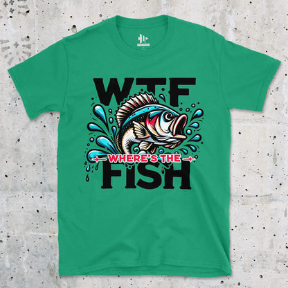Irish Green, WTF: Where's the Fish?  Tee – fish-room