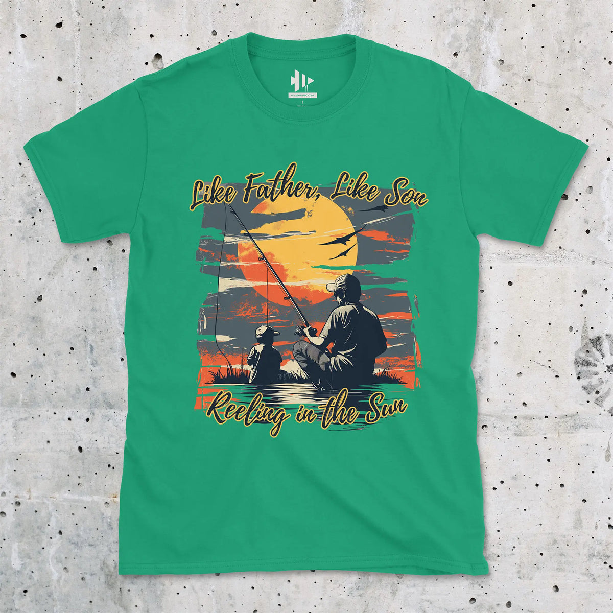 Irish Green, Like Father Like Son Tee – fish-room