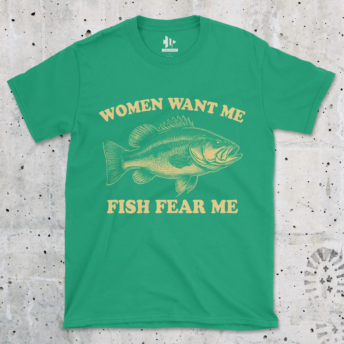Irish Green, Women Want Me Fish Fear Me Tee – fish-room