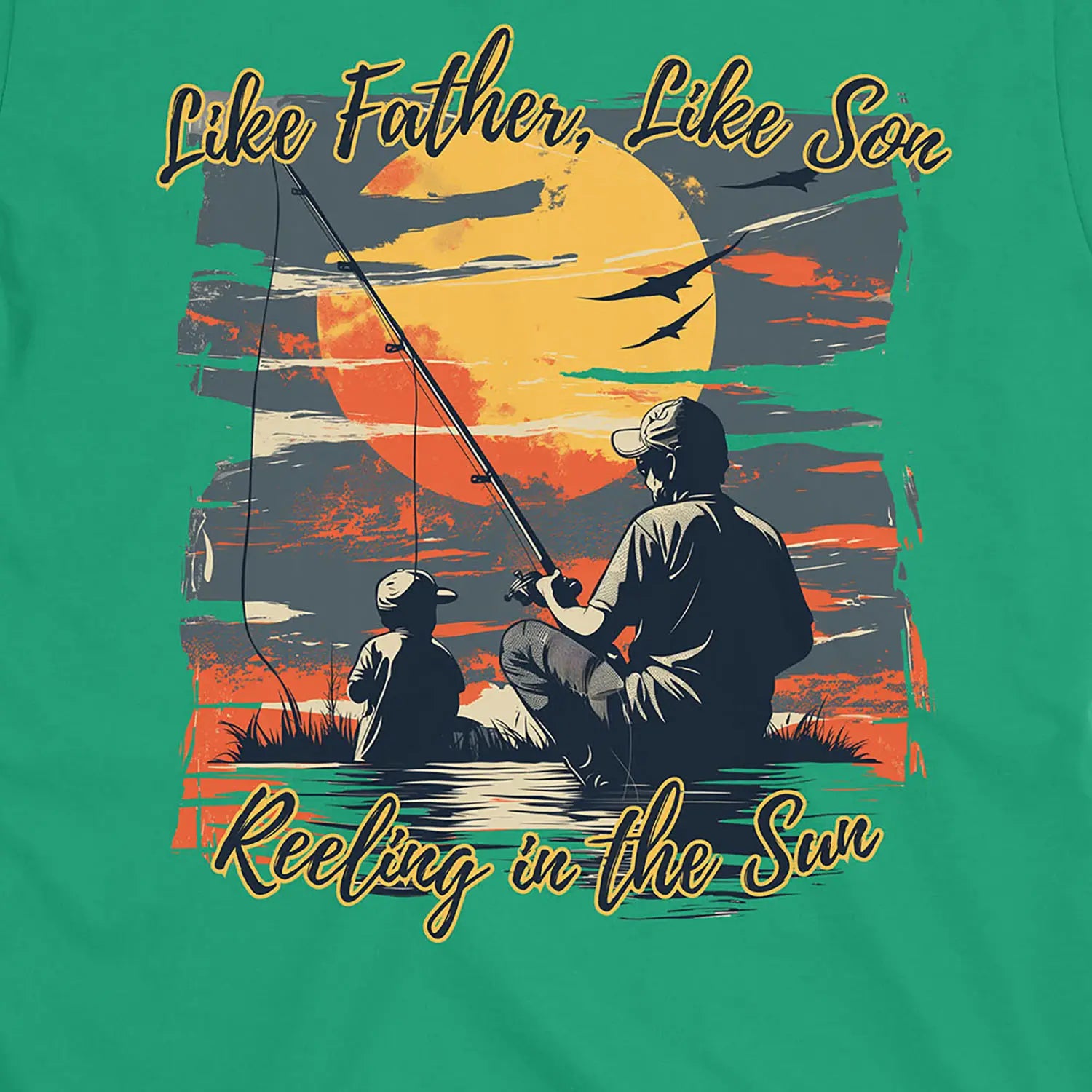 Irish Green, Like Father Like Son Tee – fish-room