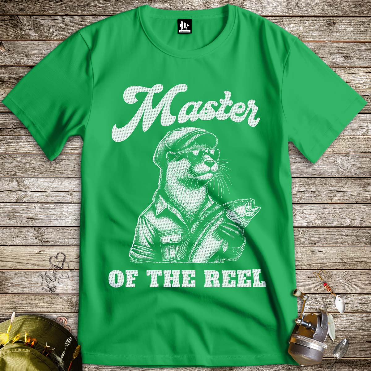 Master Of the Reel Tee-funny fishing t shirt-FISH-ROOM LLC