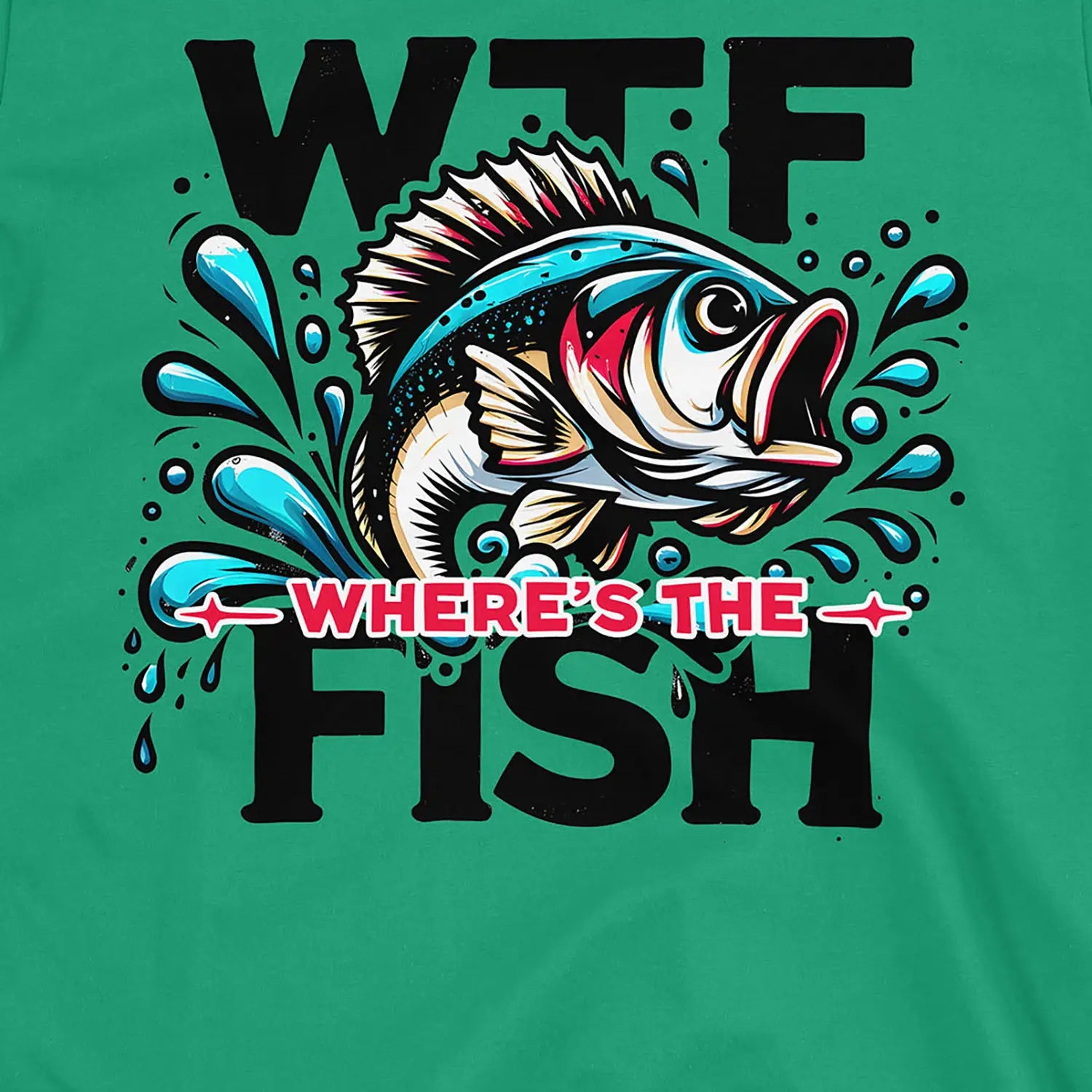 Irish Green, WTF: Where's the Fish?  Tee – fish-room