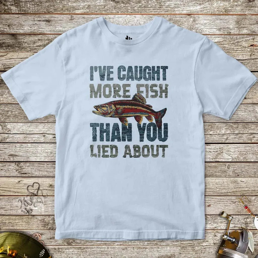 Light Blue, I've Caught More Fish Than You Lied About Tee for Kids – fish-room