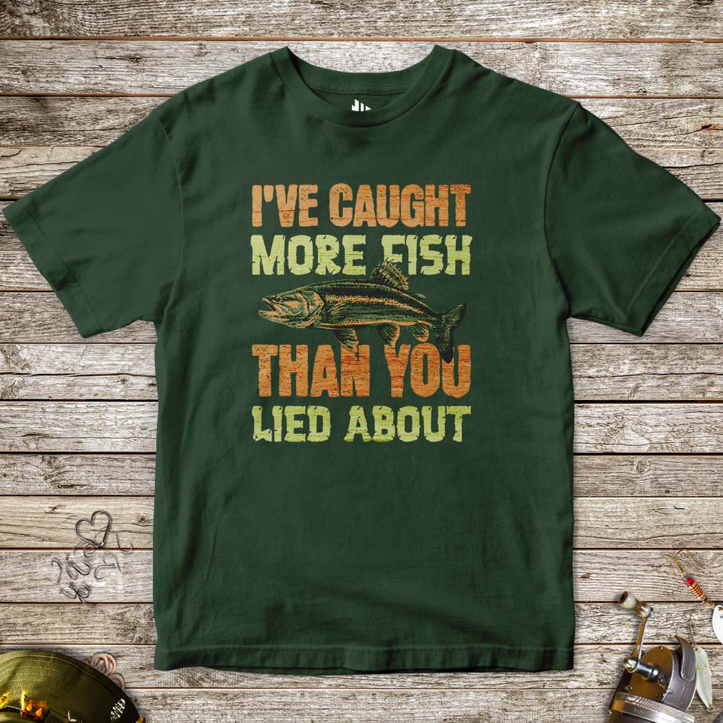 I've Caught More Fish Than You Lied About Tee for Kids - FISH - ROOM LLC