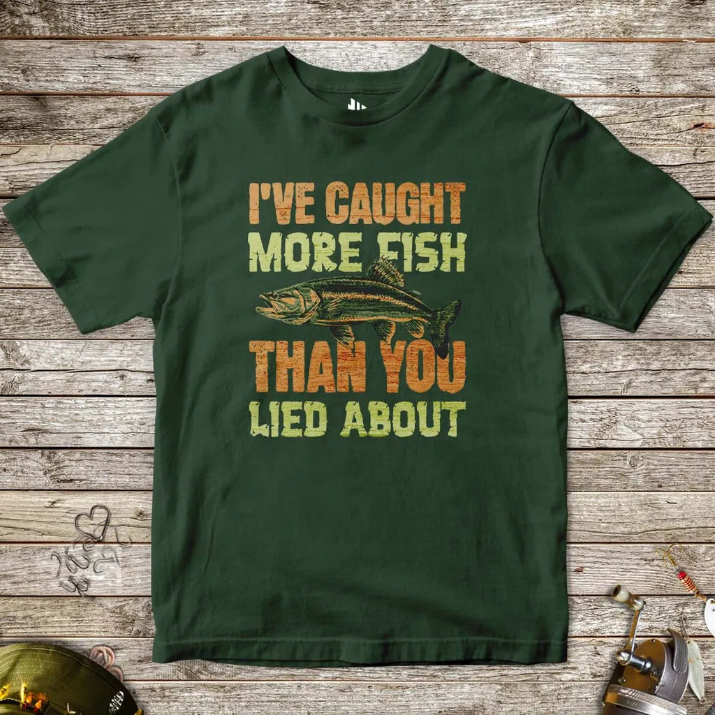 I've Caught More Fish Than You Lied About Tee for Kids - FISH - ROOM LLC