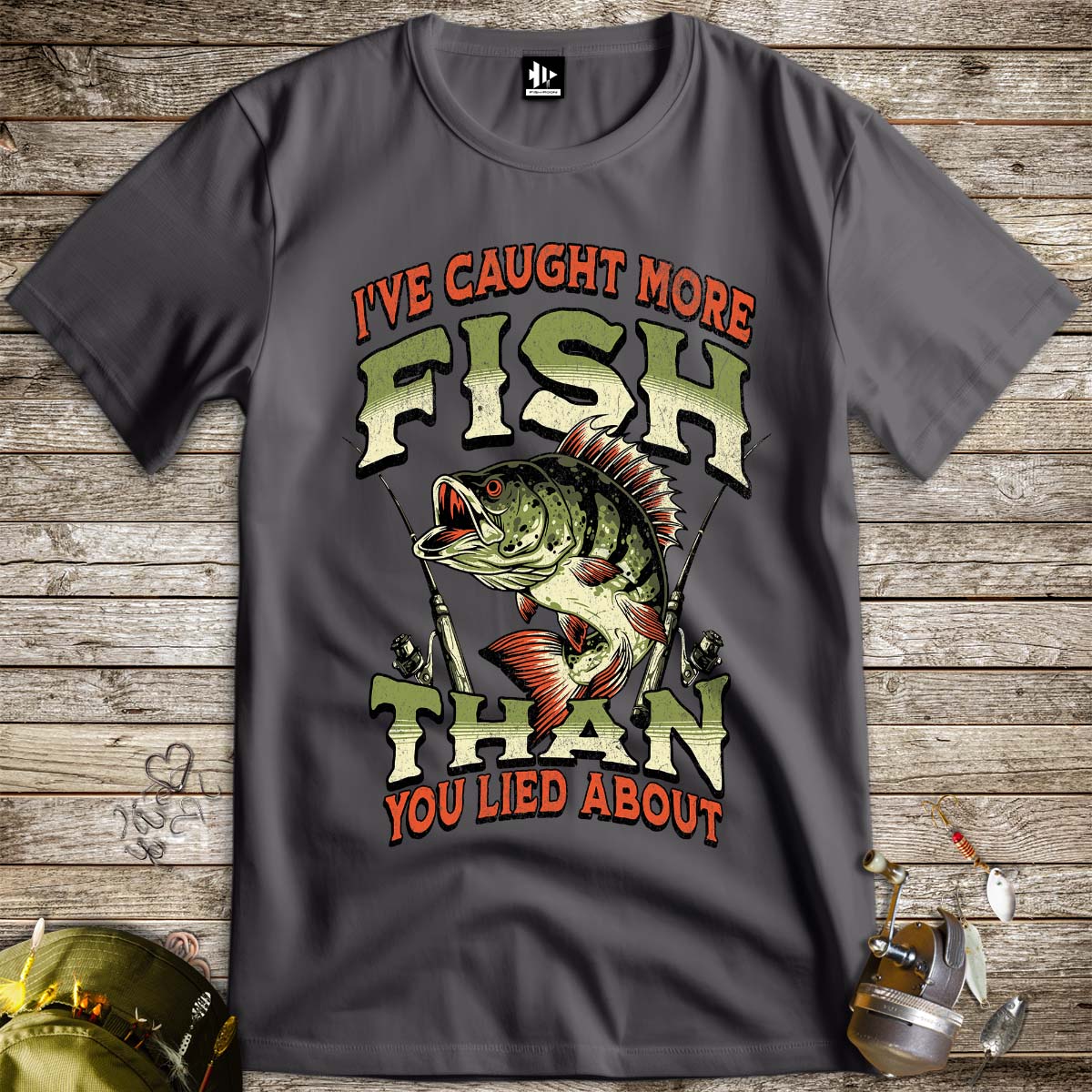 I've Caught More Fish Than You've Lied About Tee - FISH - ROOM LLC
