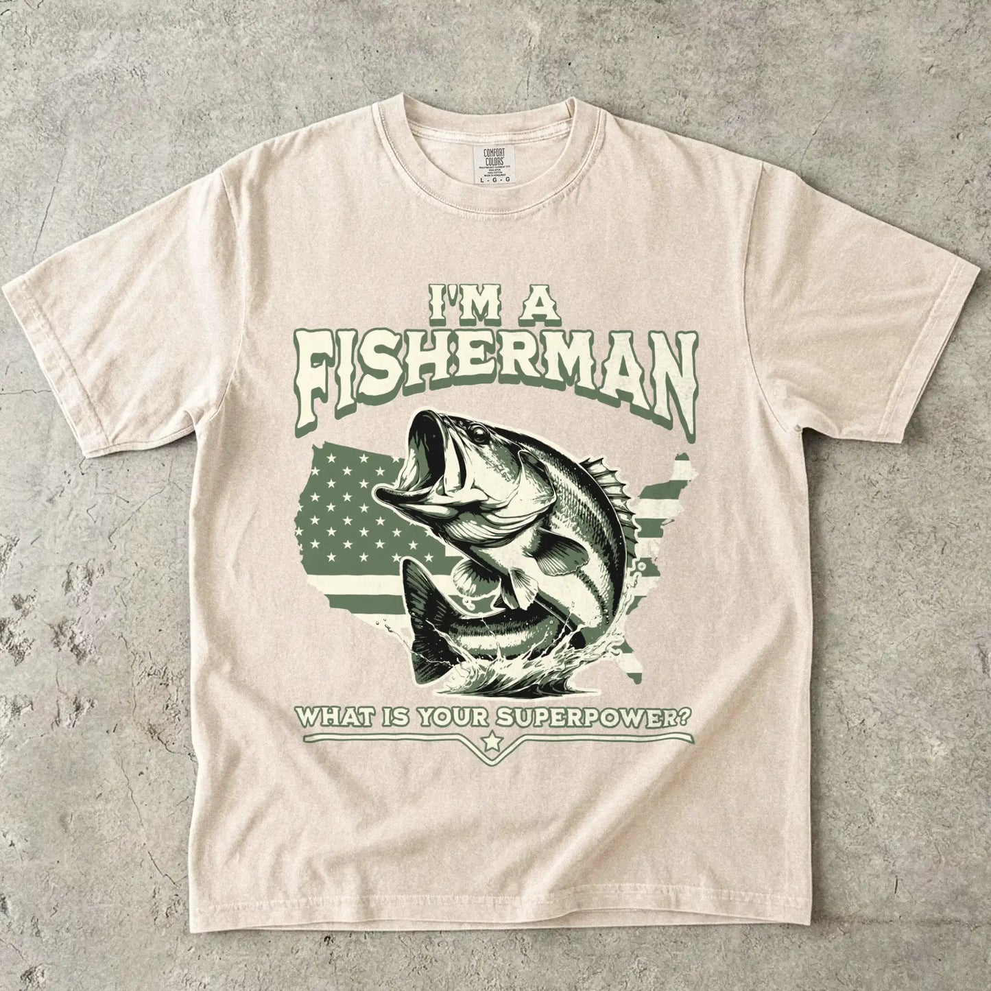 Fisherman Superpower T-Shirt