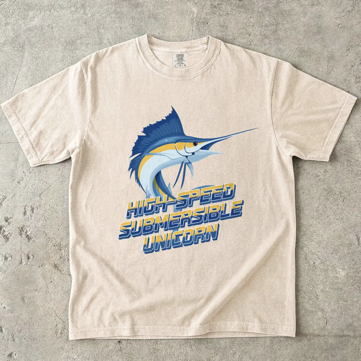 High-Speed Submersible Unicorn T-Shirt