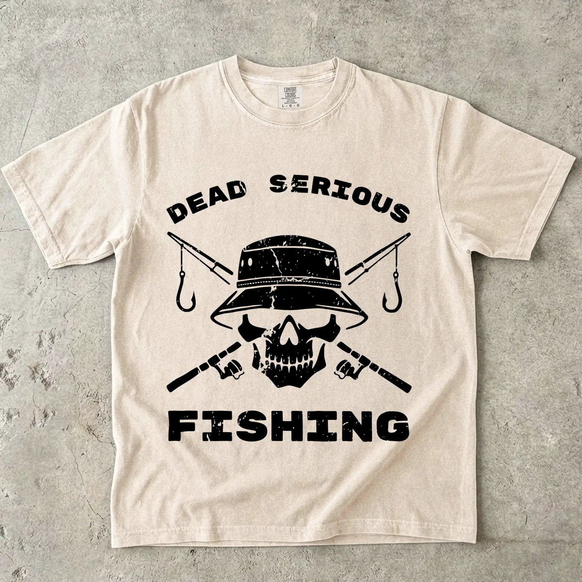 Ivory, Dead Serious Fishing Tee – fish-room