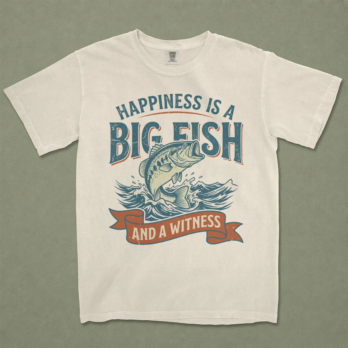 Happiness Is A Big Fish Tee