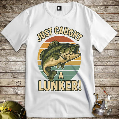 Just Caught a Lunker! Tee - FISH - ROOM LLC