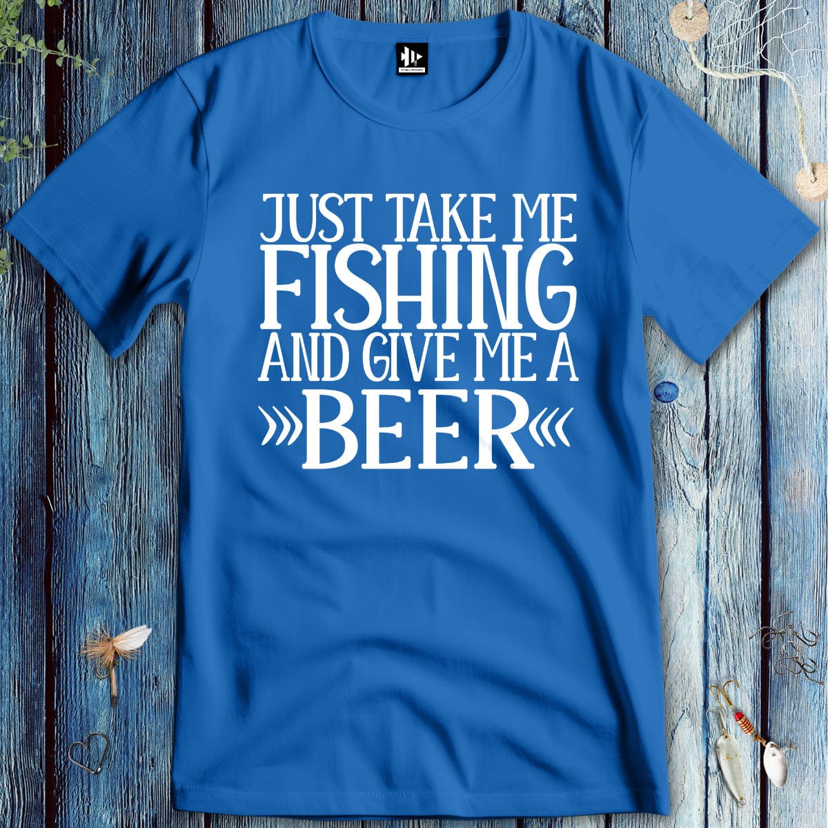 fish-room llc T-Shirt Royal / S Just Take Me Fishing T-Shirt