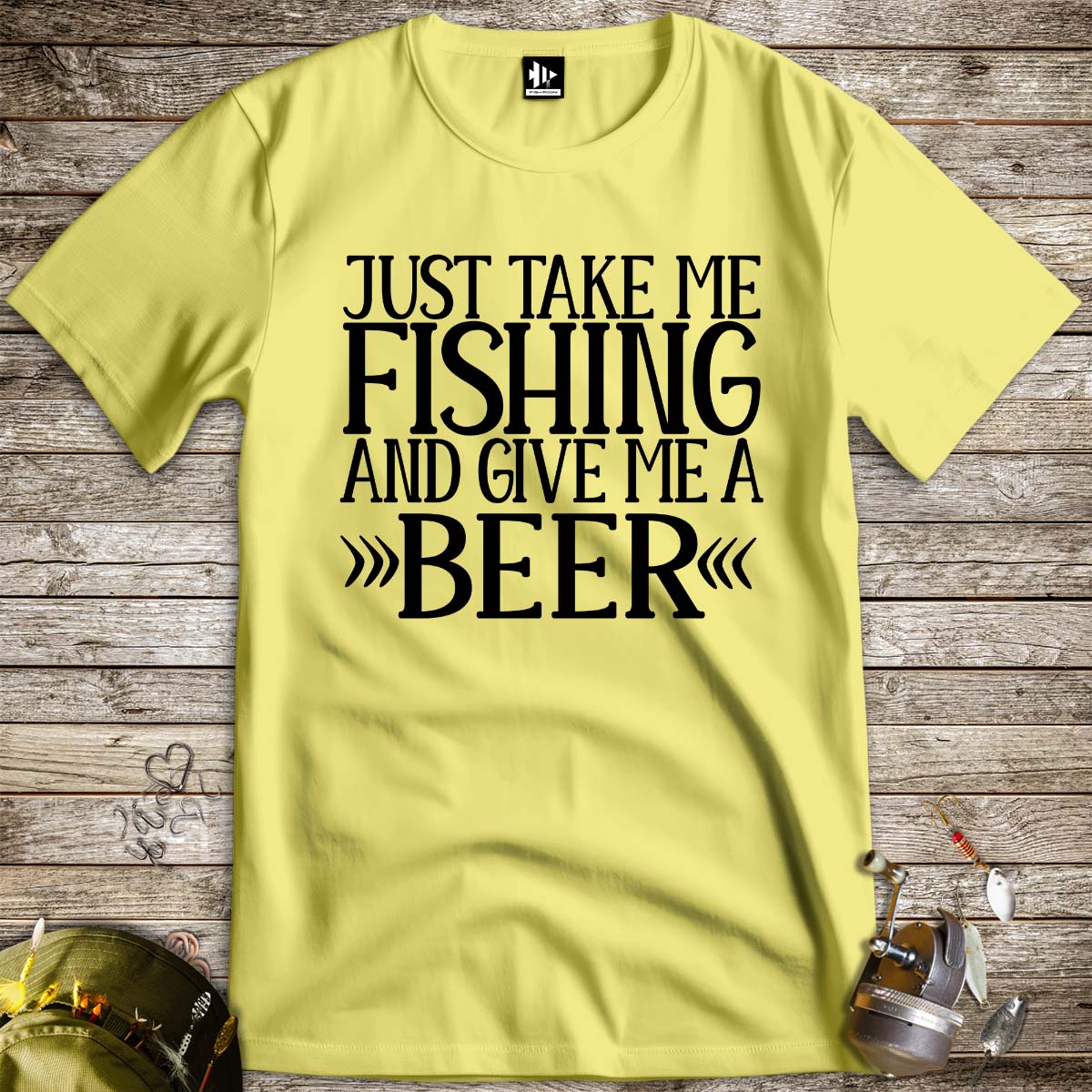 Just Take Me Fishing Tee - FISH - ROOM LLC