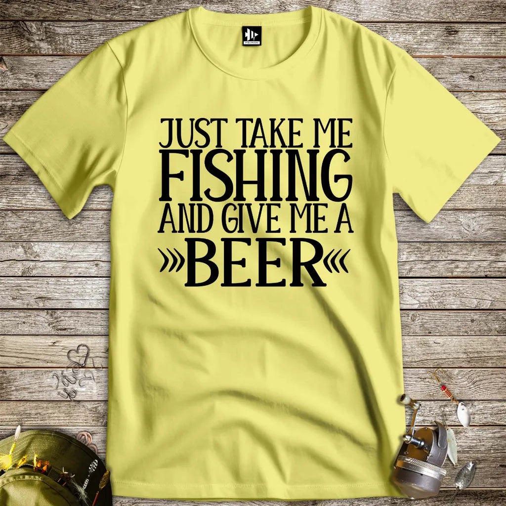 Just Take Me Fishing Tee - FISH - ROOM LLC