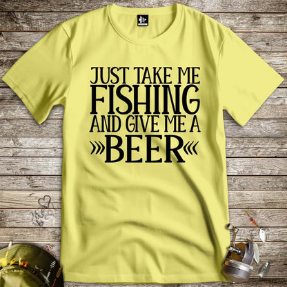 Just Take Me Fishing Tee - FISH - ROOM LLC