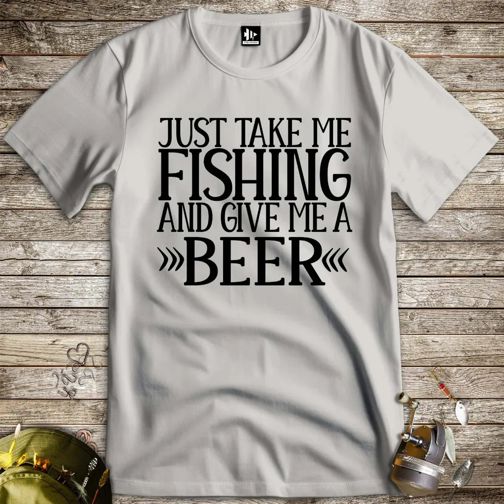 Just Take Me Fishing Tee - FISH - ROOM LLC