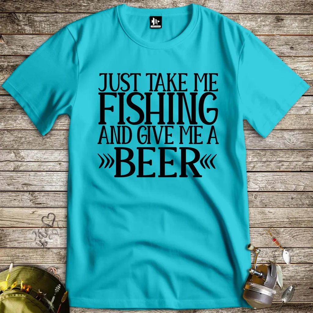 Just Take Me Fishing Tee - FISH - ROOM LLC