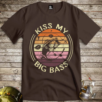 Kiss My Bass Tee - FISH - ROOM LLC