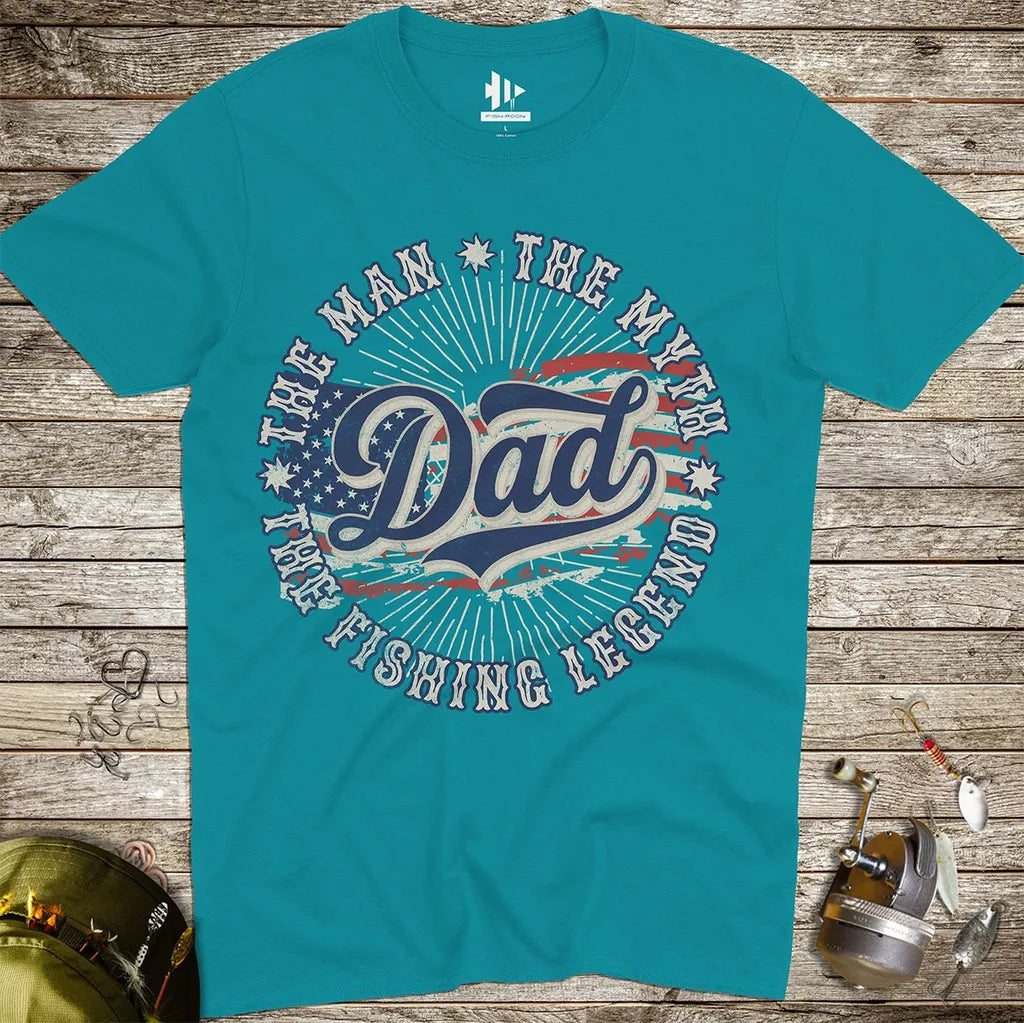 Legendary Dad Fishing Tee - FISH - ROOM LLC