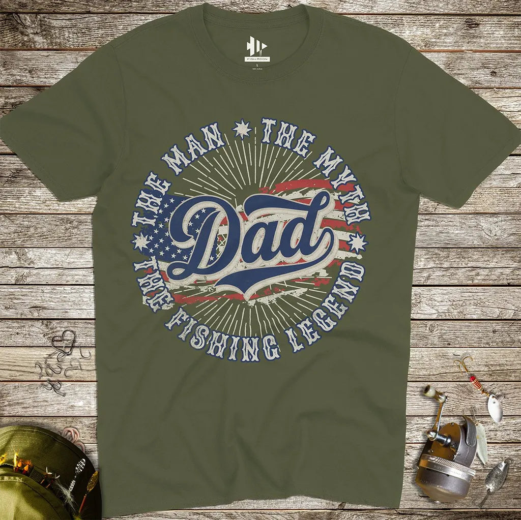 Legendary Dad Fishing Tee - FISH - ROOM LLC