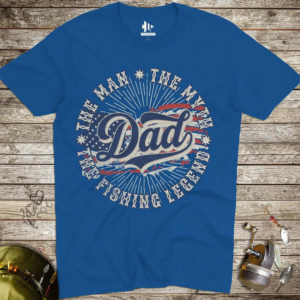 Legendary Dad Fishing Tee - FISH - ROOM LLC