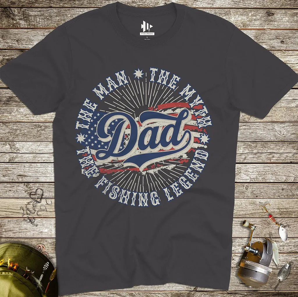 Legendary Dad Fishing Tee - FISH - ROOM LLC