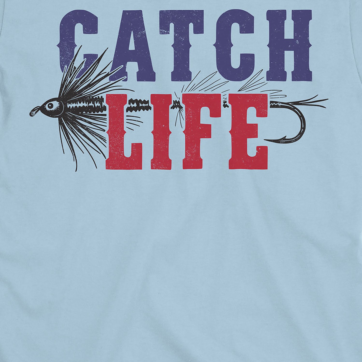 Light Blue, Catch Life Tee – fish-room