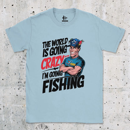 Light Blue, I'm going fishing Tee – fish-room