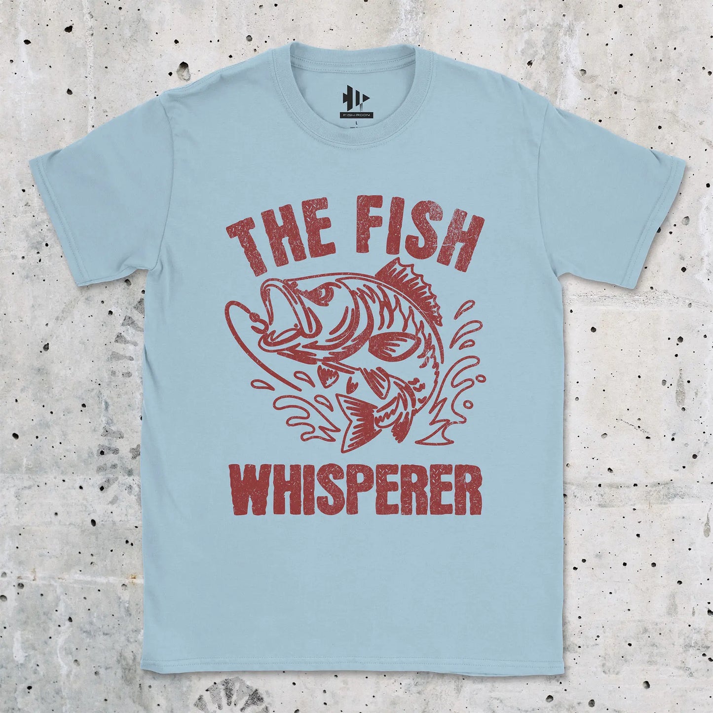 The Fish Whisperer Tee Light Blue T-Shirt