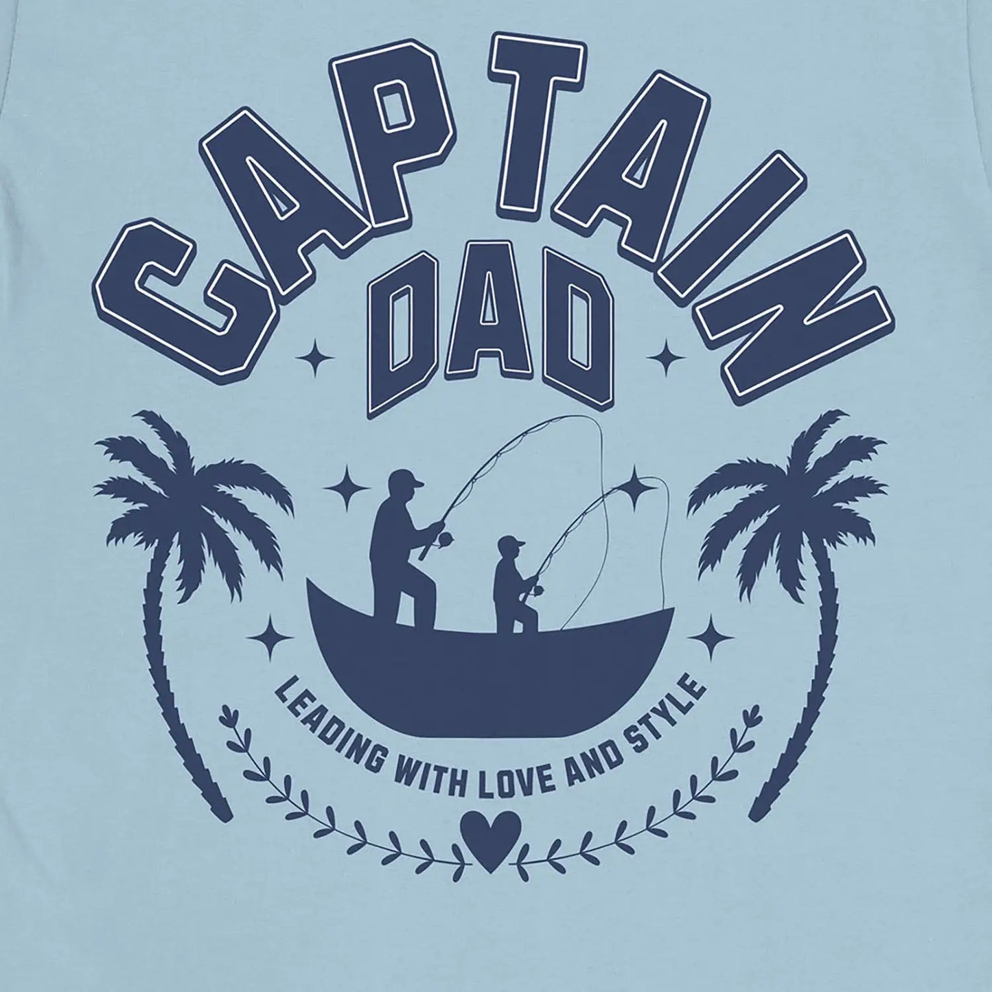 Light Blue, Captain Dad Tee – fish-room
