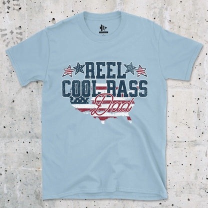 Light Blue, Reel Cool Bass Dad Tee – fish-room