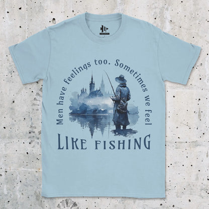 Light Blue, Men Have Feelings Too Tee – fish-room