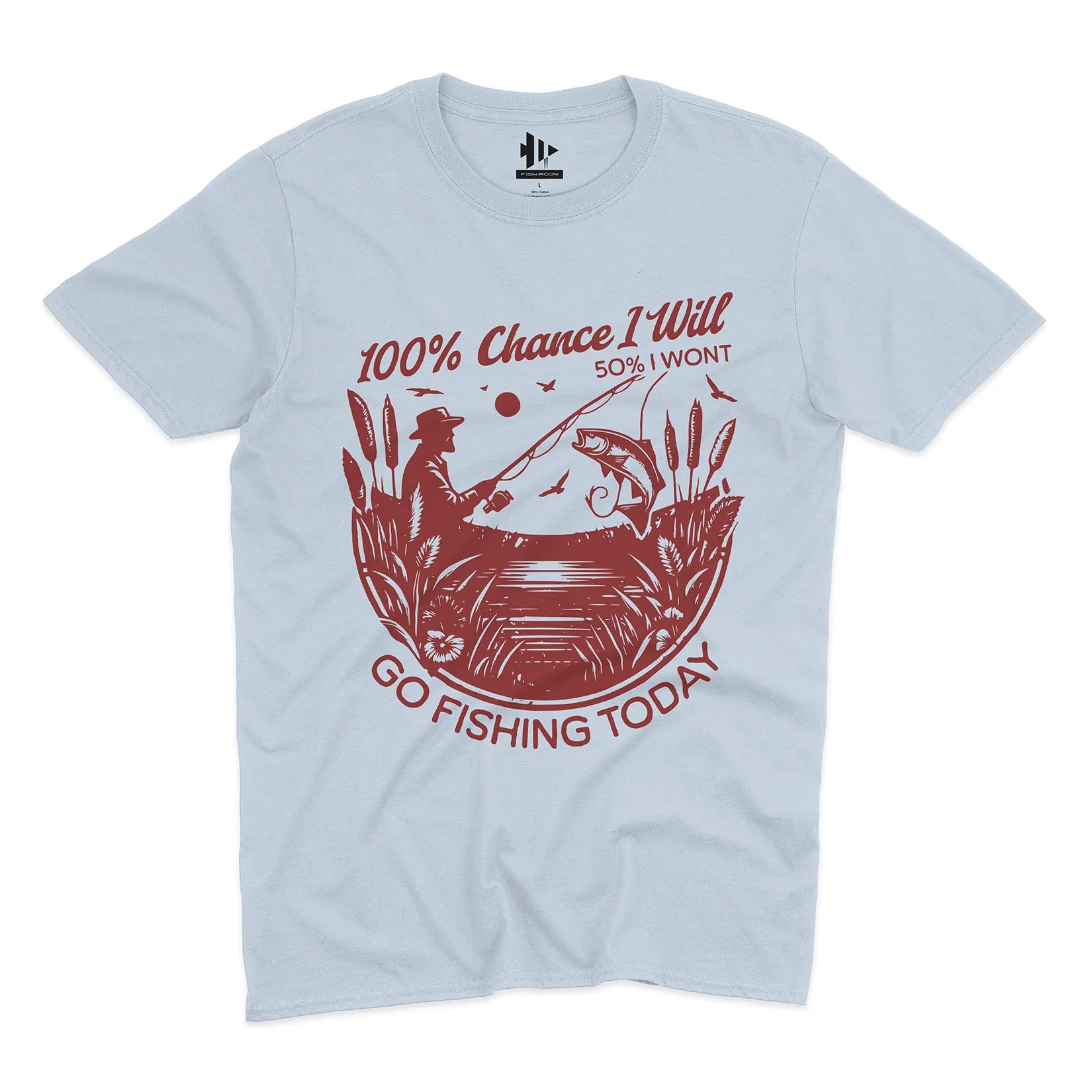 100% Fishing Day Tee