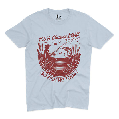100% Fishing Day Tee