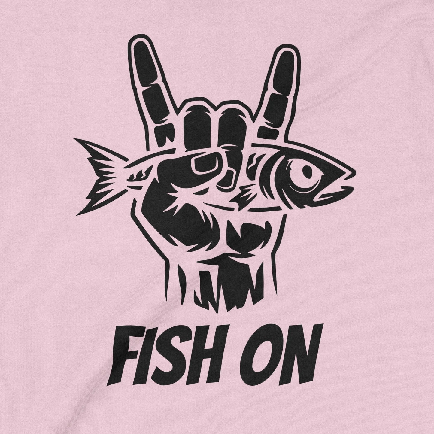 Light Pink, Fish On Sweatshirt – fish-room