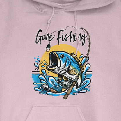 Light Pink, Gone Fishing Hoodie – fish-room