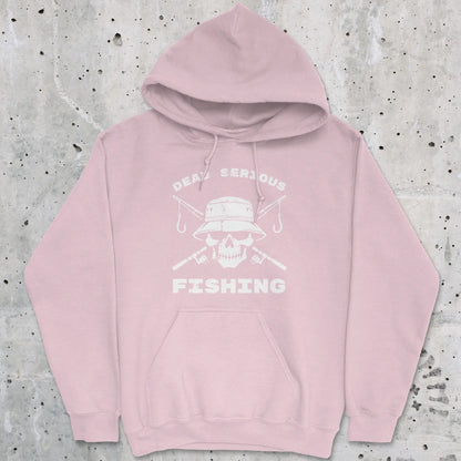 Light Pink, Dead Serious Fishing Hoodie – fish-room